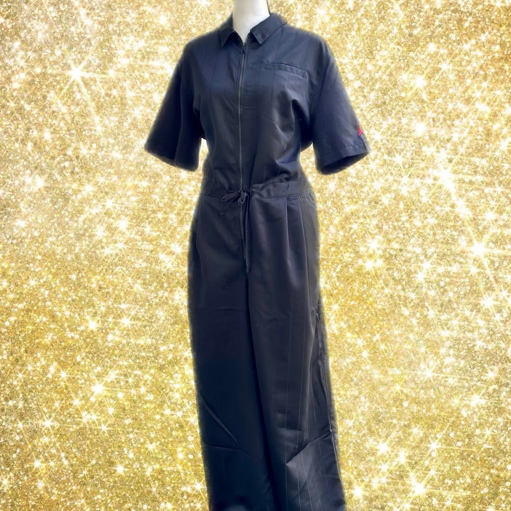 Black Nike active wear one piece